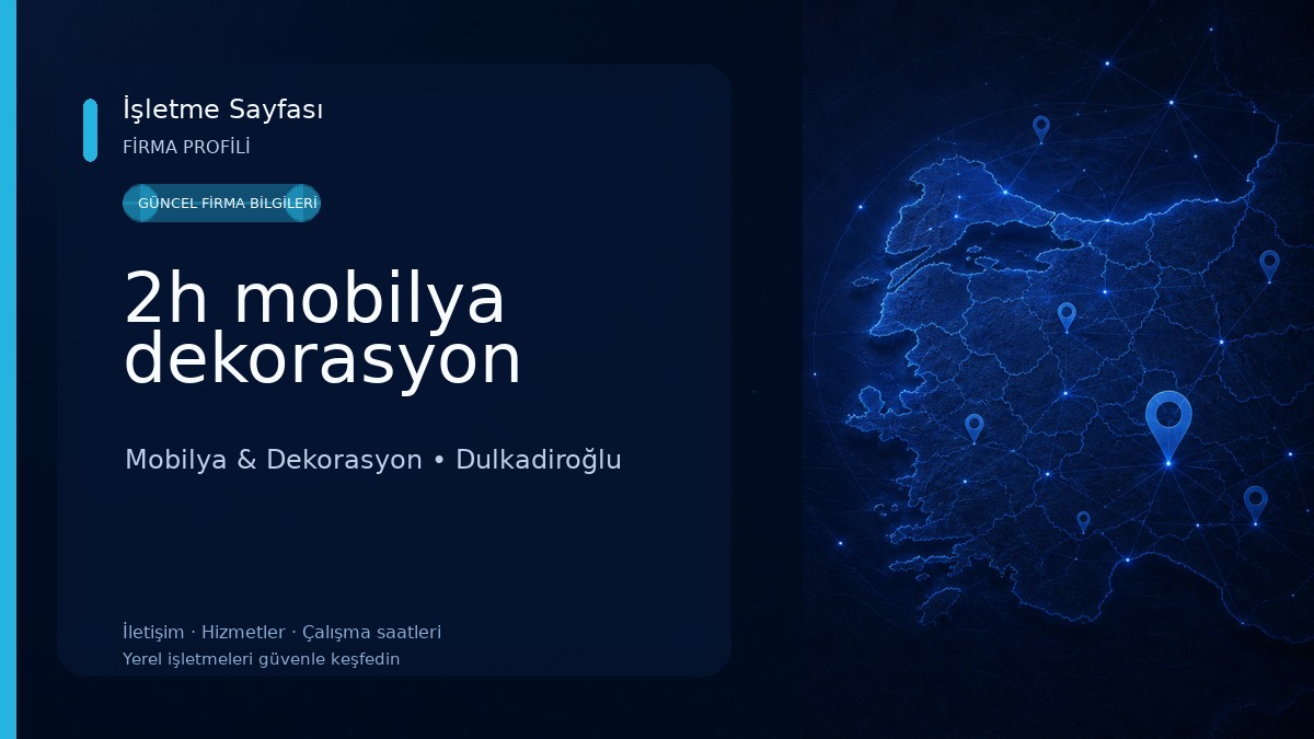 2h mobilya dekorasyon Mobilya & Dekorasyon