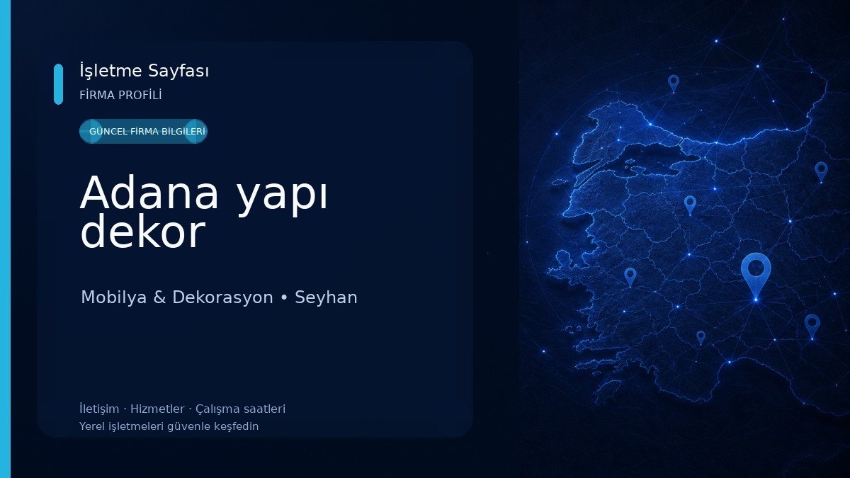 Adana yapı dekor