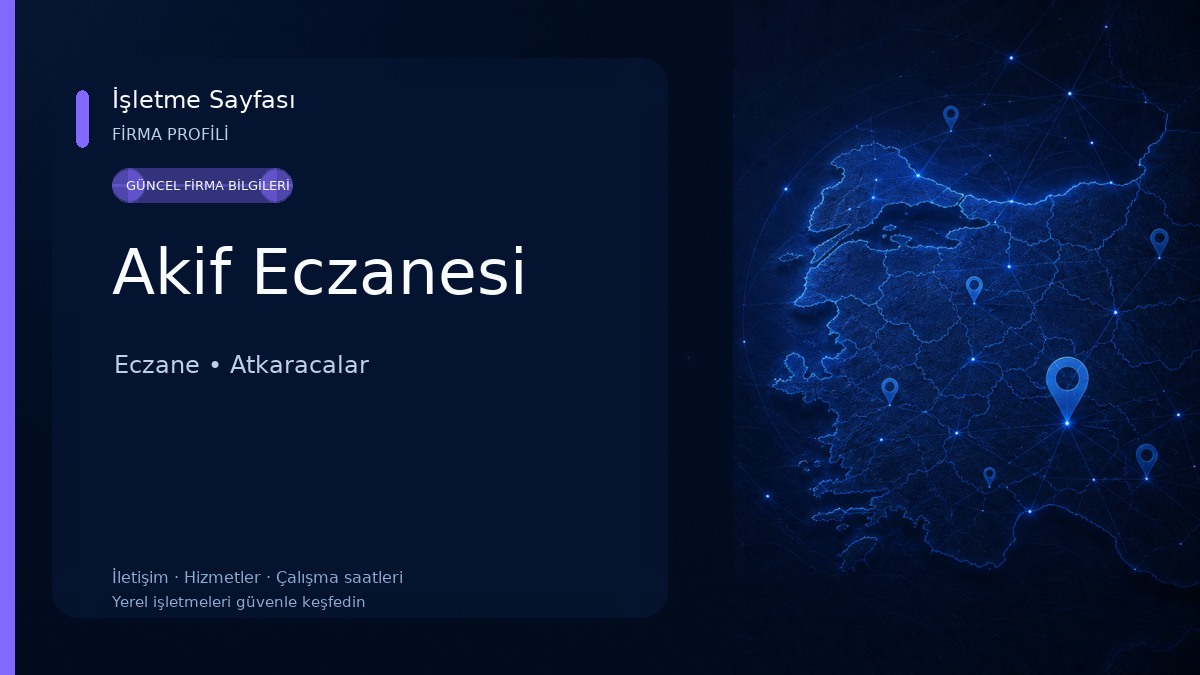 Akif Eczanesi