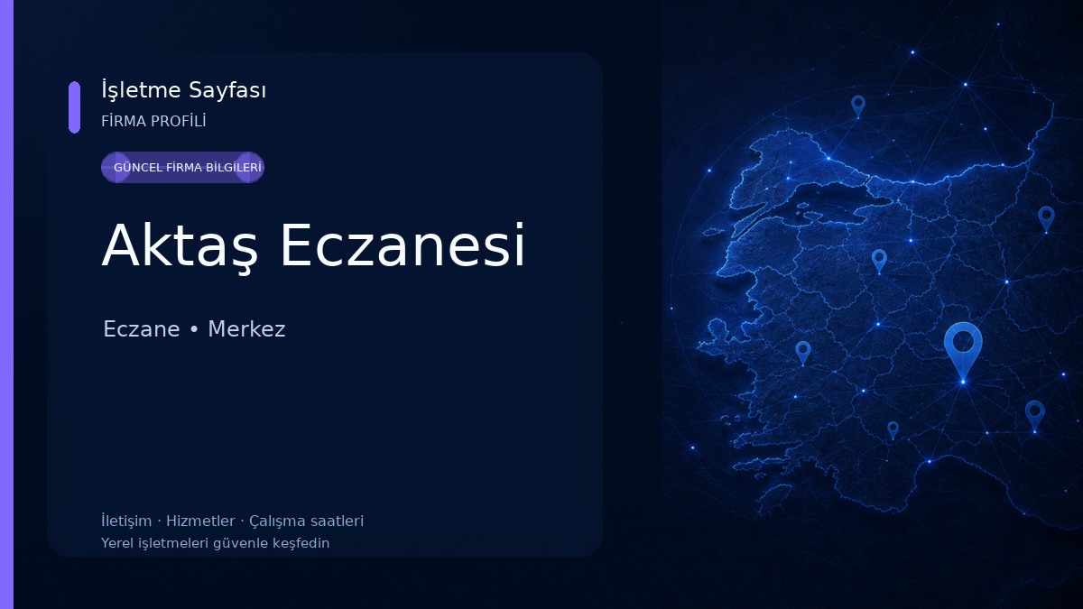 Aktaş Eczanesi