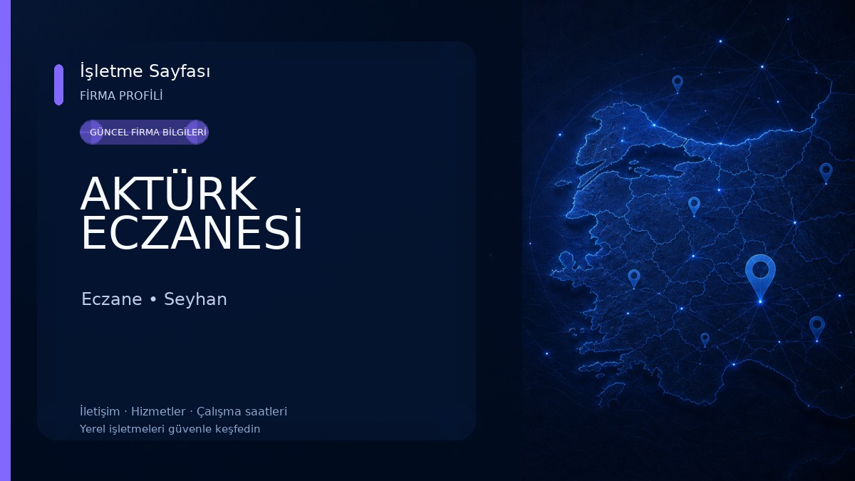 AKTÜRK ECZANESİ