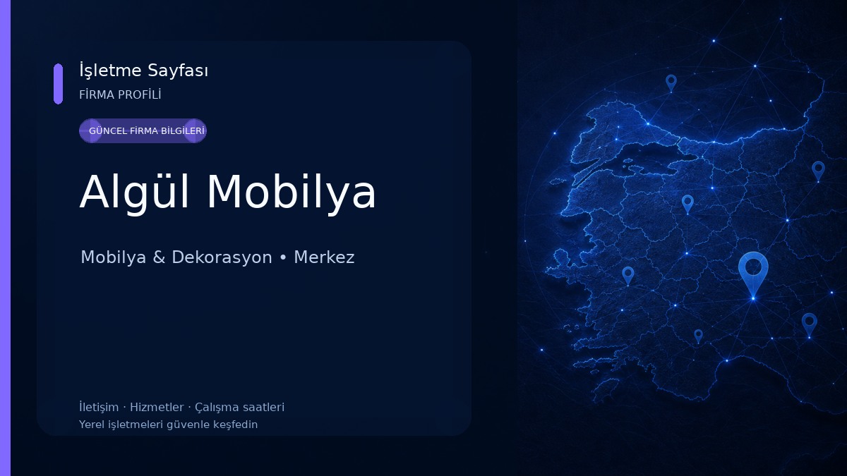 Algül Mobilya Mobilya & Dekorasyon