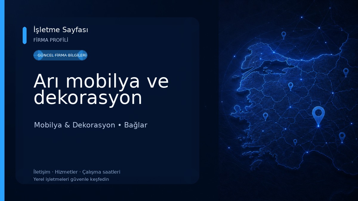 Arı mobilya ve dekorasyon 