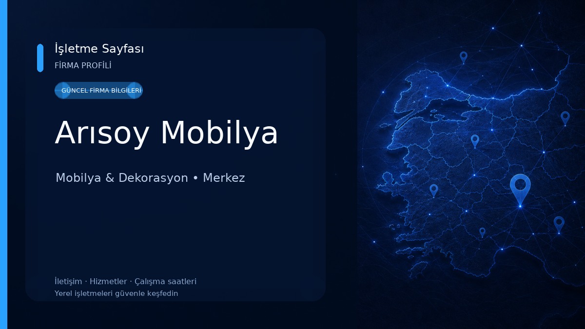 Arısoy Mobilya Mobilya & Dekorasyon
