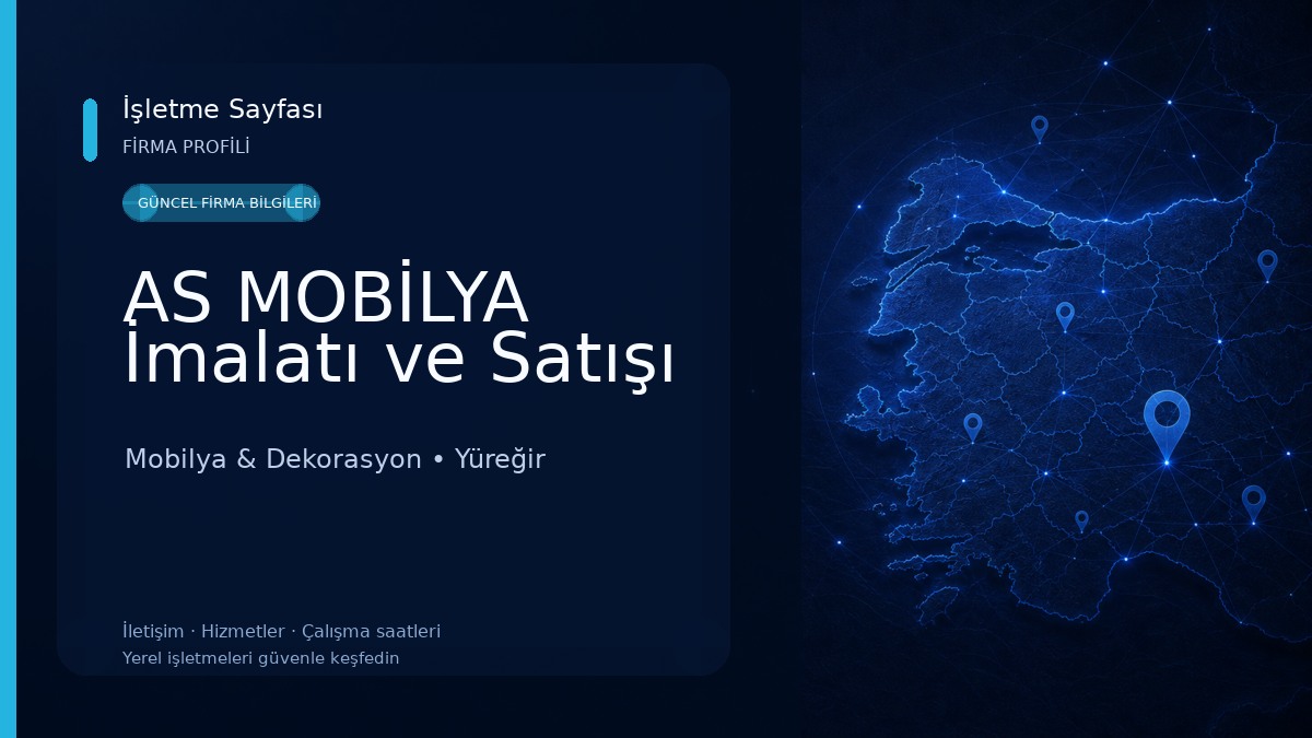 AS MOBİLYA İmalatı ve Satışı