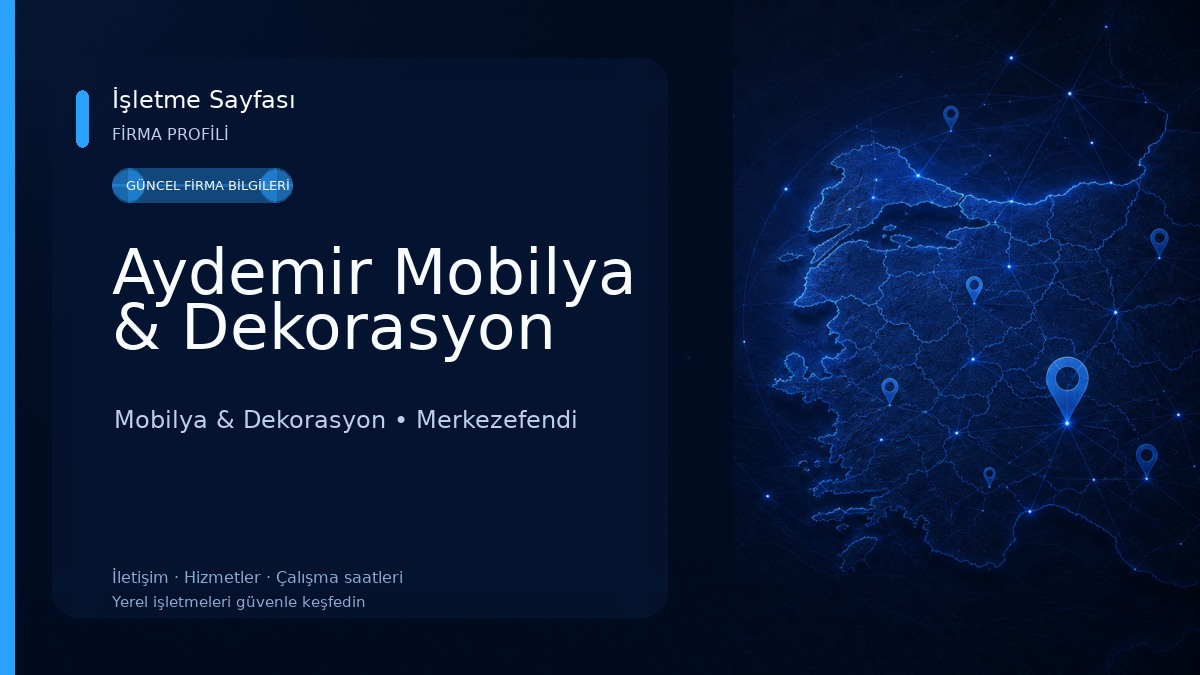 Aydemir Mobilya & Dekorasyon Mobilya & Dekorasyon