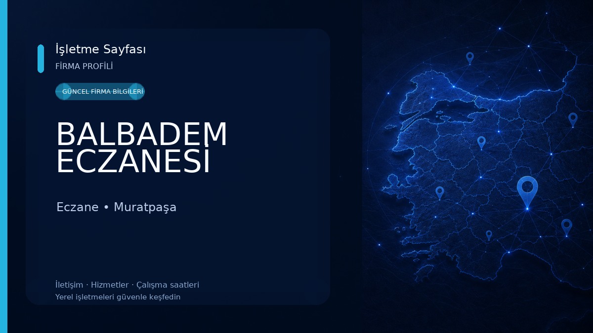 BALBADEM ECZANESİ Eczane