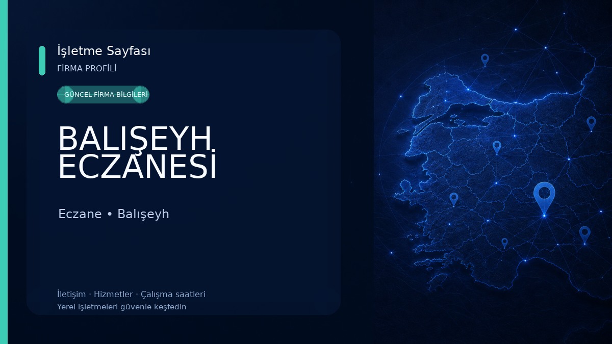BALIŞEYH ECZANESİ Eczane