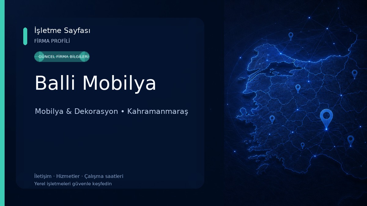 Balli Mobilya Mobilya & Dekorasyon
