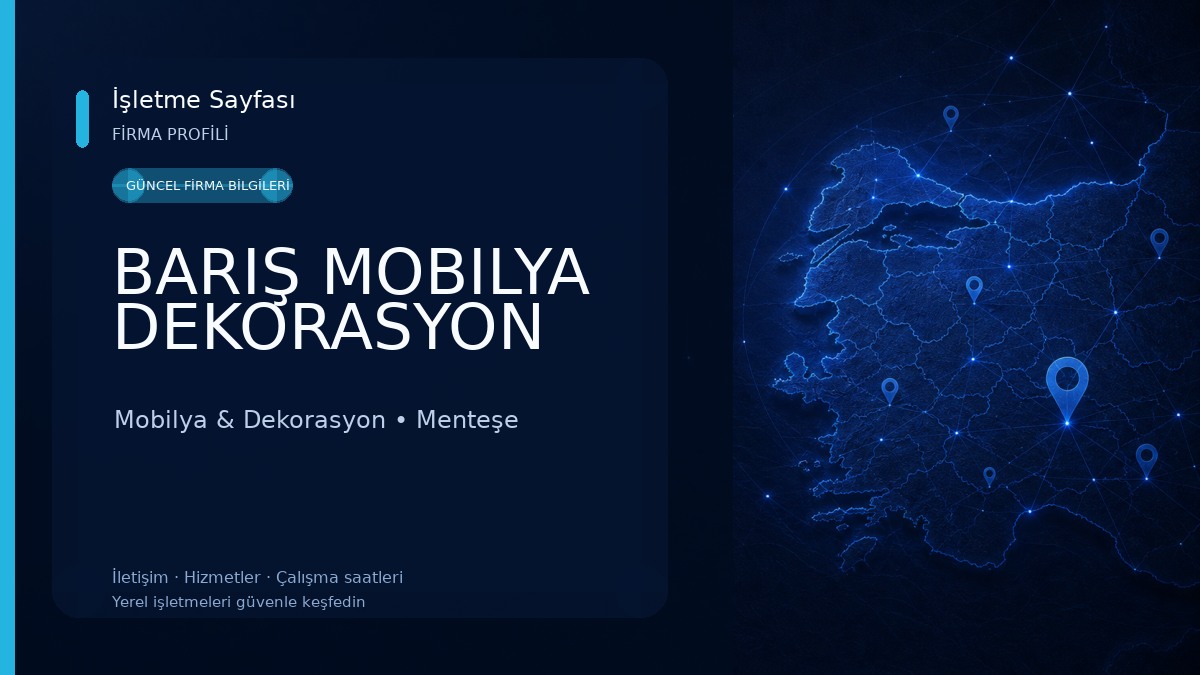 BARIŞ MOBILYA DEKORASYON Mobilya & Dekorasyon