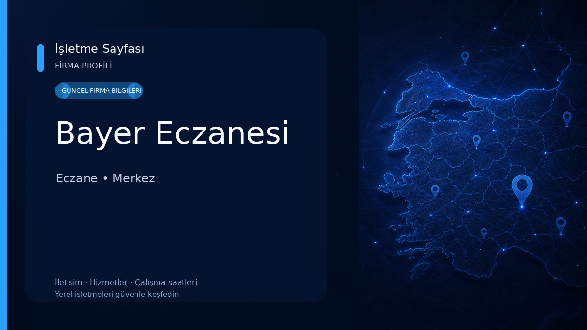 Bayer Eczanesi 