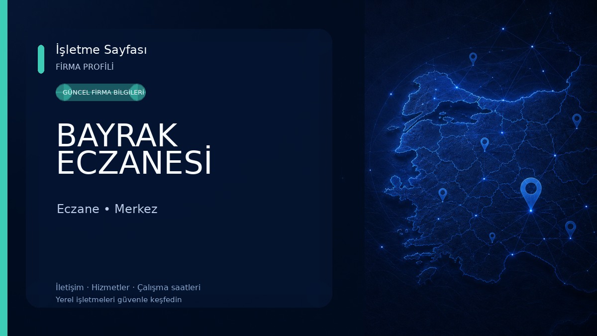 BAYRAK ECZANESİ Eczane