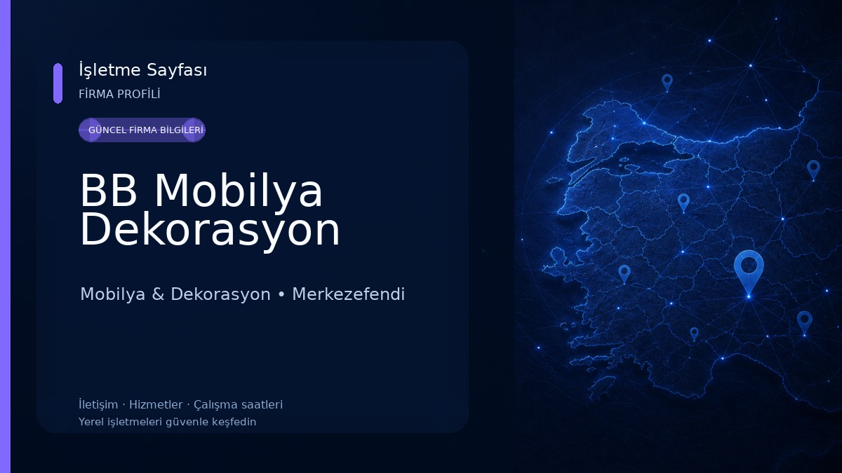 BB Mobilya Dekorasyon Mobilya & Dekorasyon