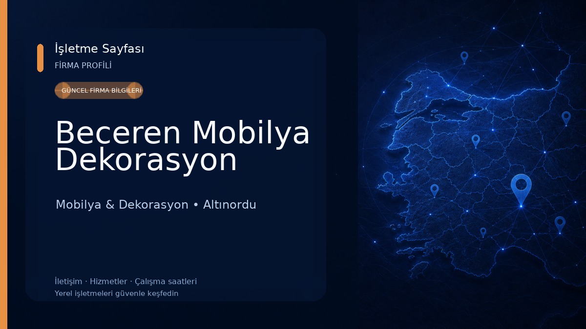 Beceren Mobilya Dekorasyon 