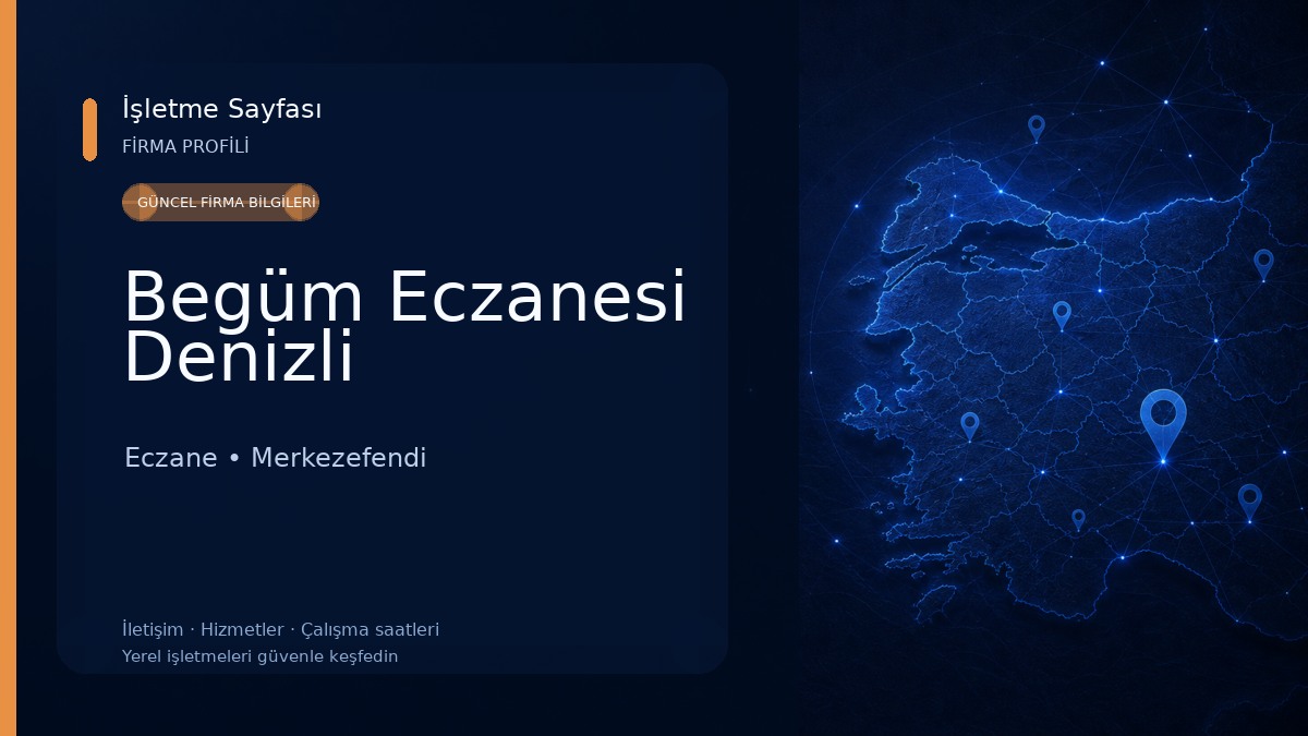 Begüm Eczanesi Denizli 