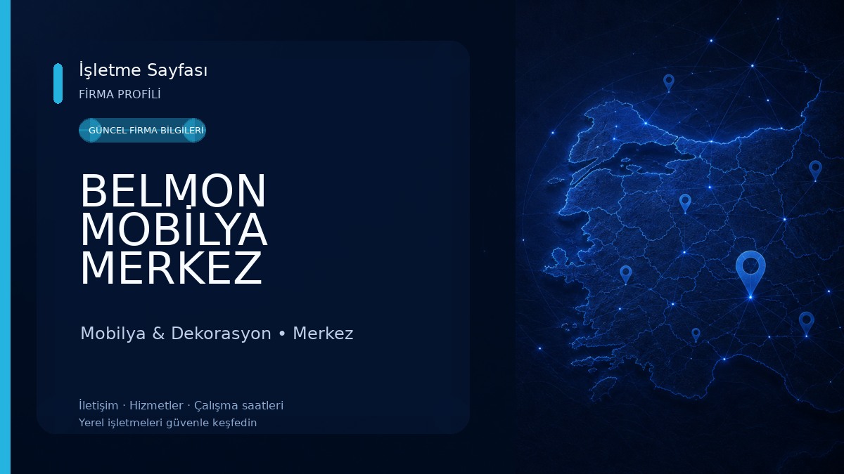 BELMON MOBİLYA MERKEZ Mobilya & Dekorasyon