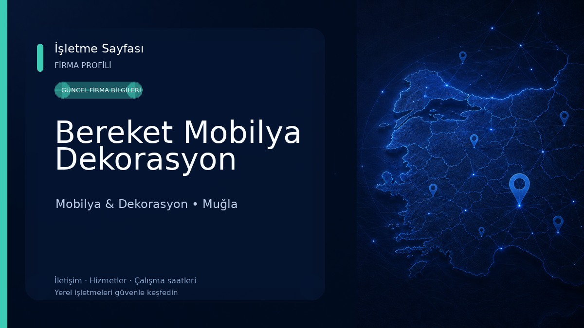 Bereket Mobilya Dekorasyon