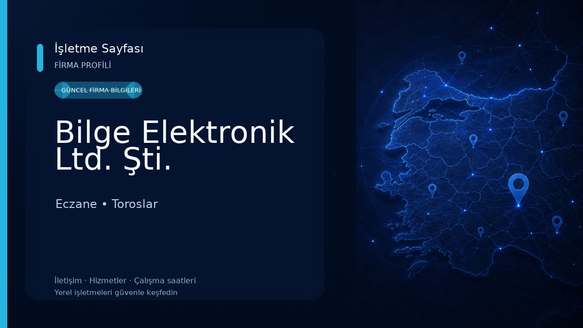 Bilge Elektronik Ltd. Şti.