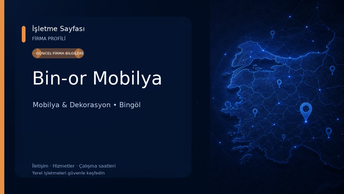 Bin-or Mobilya 