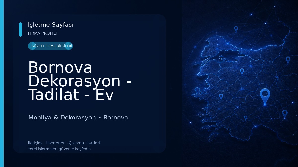 Bornova Dekorasyon - Tadilat - Ev Tadilatı - Mutfak Tadilatı - Banyo Tadilatı - Anahtar Teslimi Ev Tadilatı Mobilya & Dekorasyon
