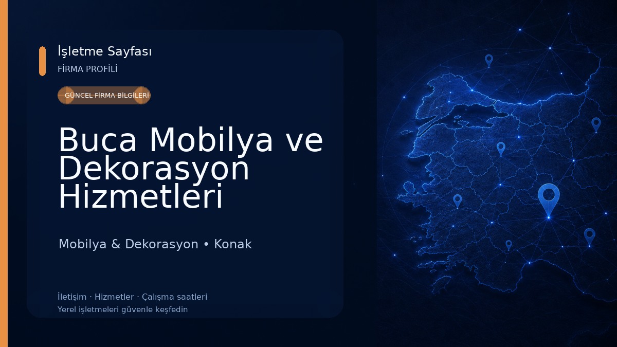 Buca Mobilya ve Dekorasyon Hizmetleri