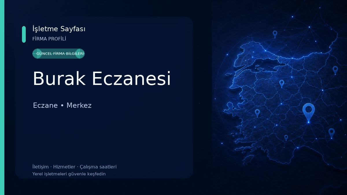 Burak Eczanesi 