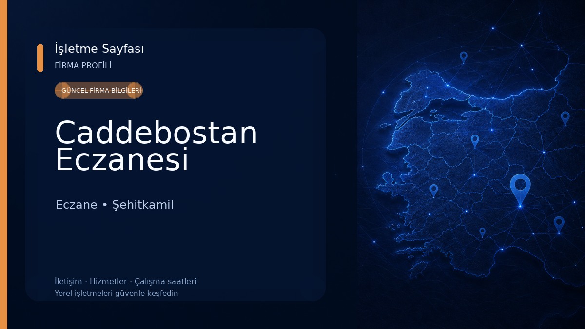 Caddebostan Eczanesi Eczane