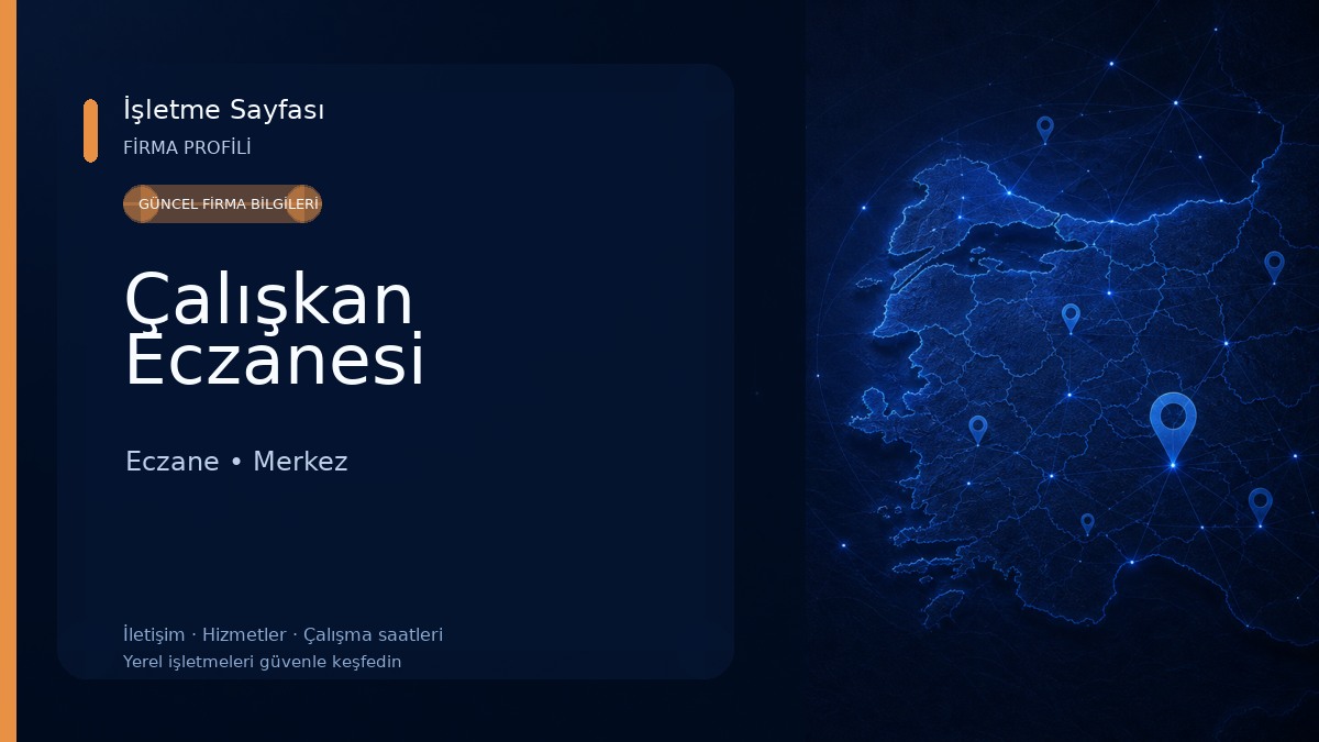 Çalışkan Eczanesi