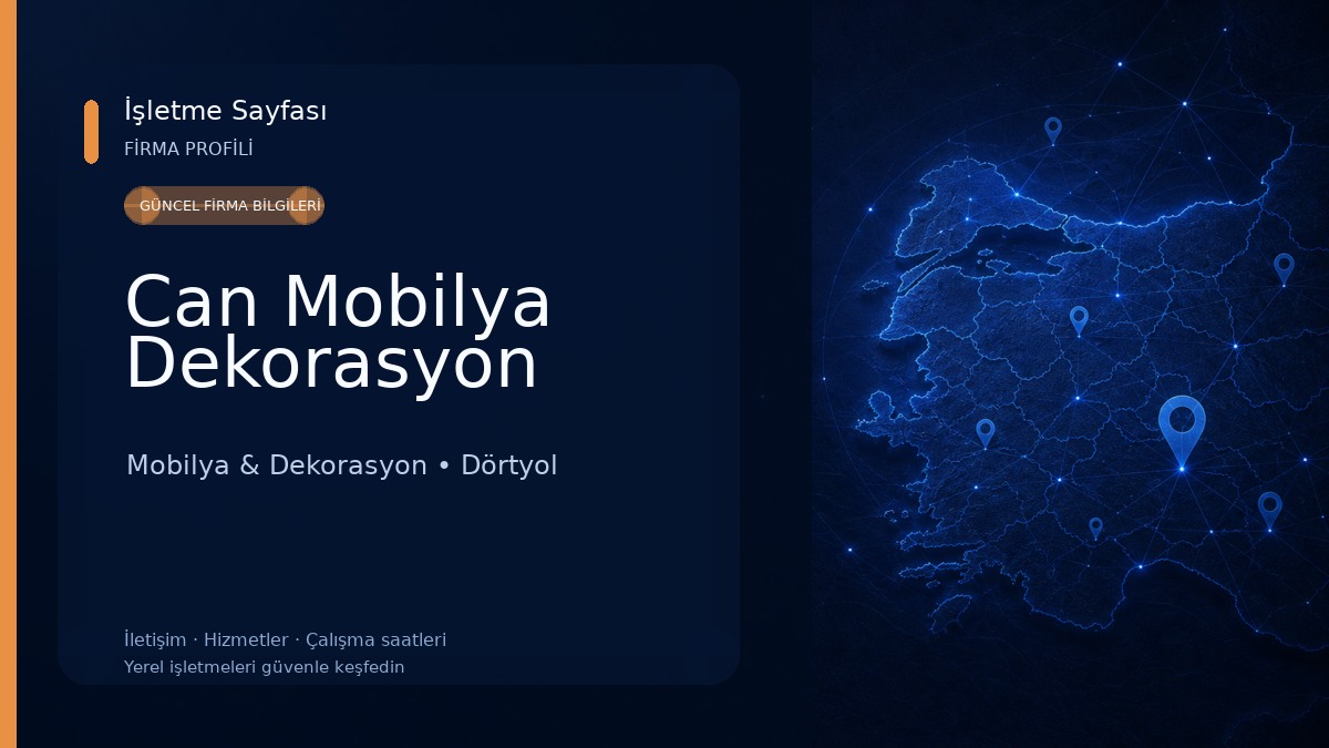 Can Mobilya Dekorasyon Mobilya & Dekorasyon