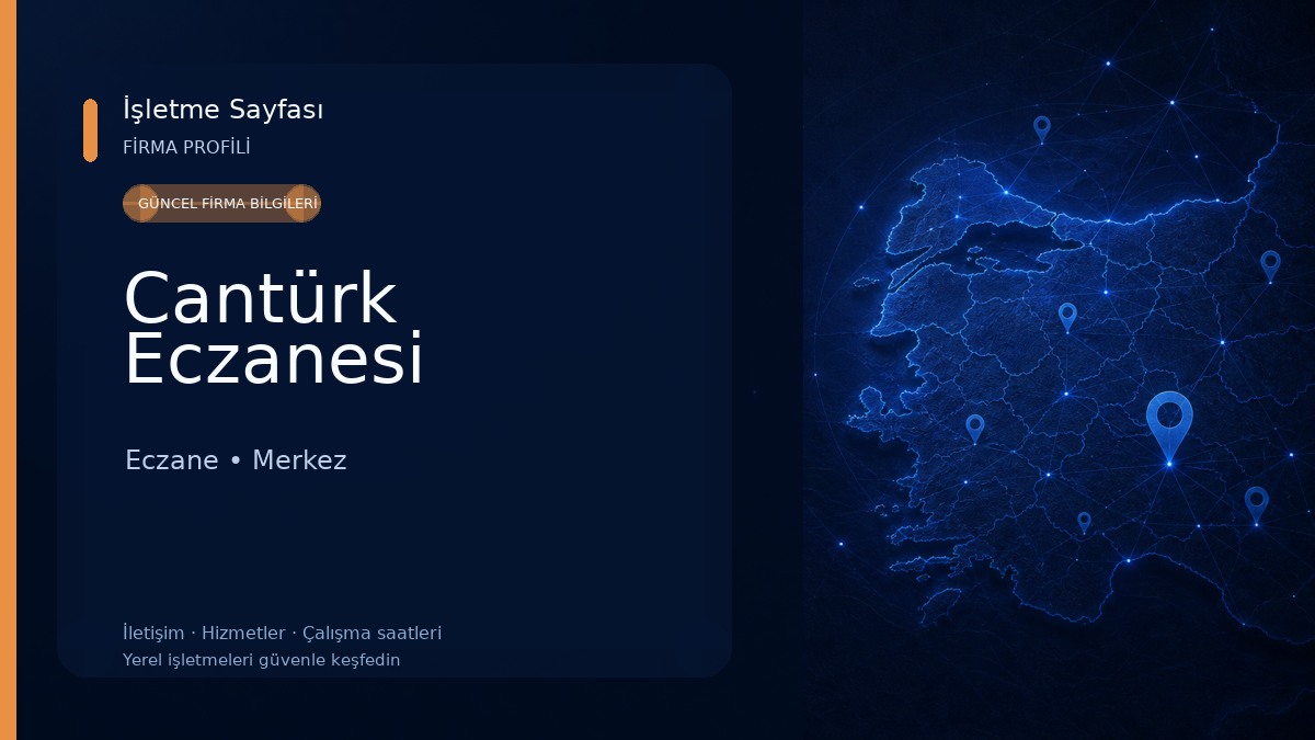 Cantürk Eczanesi