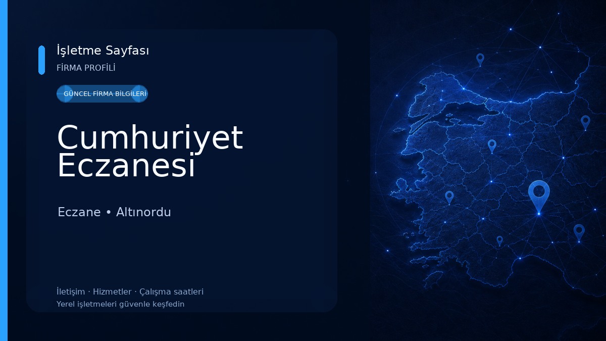 Cumhuriyet Eczanesi