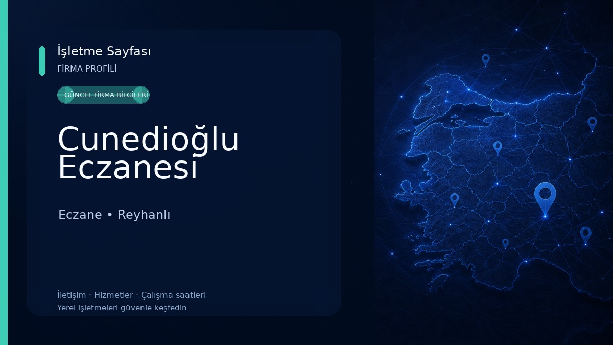 Cunedioğlu Eczanesi Eczane