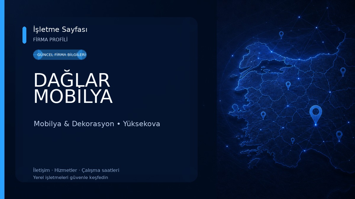 DAĞLAR MOBİLYA 