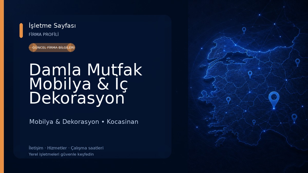 Damla Mutfak Mobilya & İç Dekorasyon