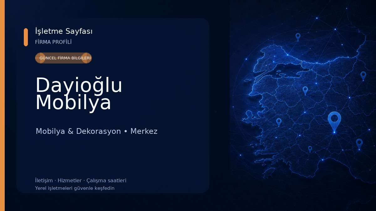 Dayioğlu Mobilya