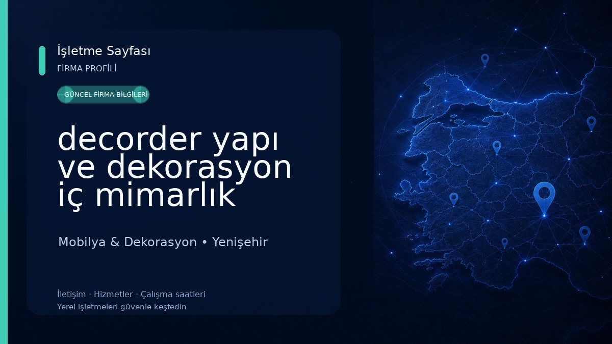 decorder yapı ve dekorasyon iç mimarlık 