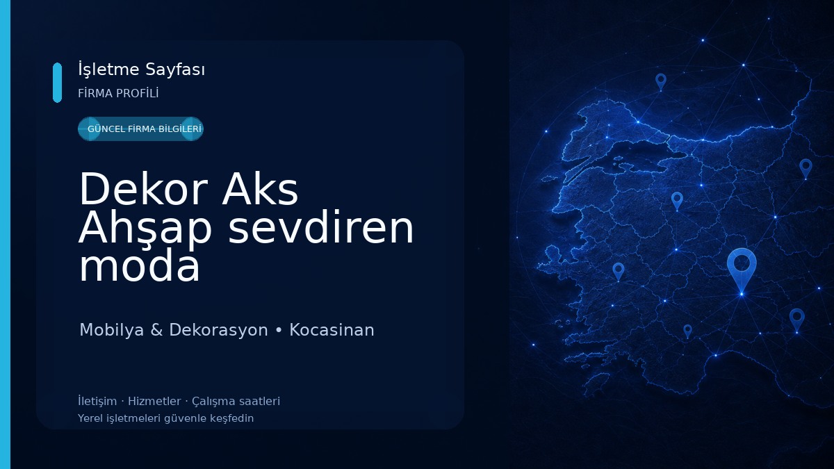 Dekor Aks Ahşap sevdiren moda