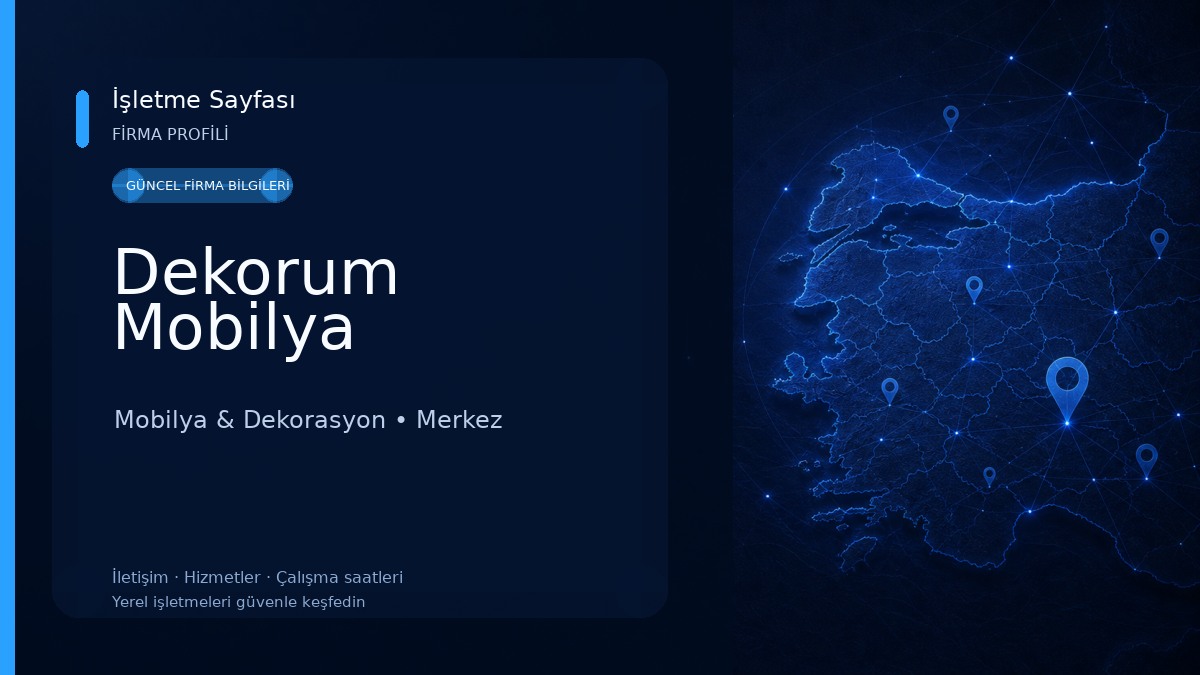 Dekorum Mobilya