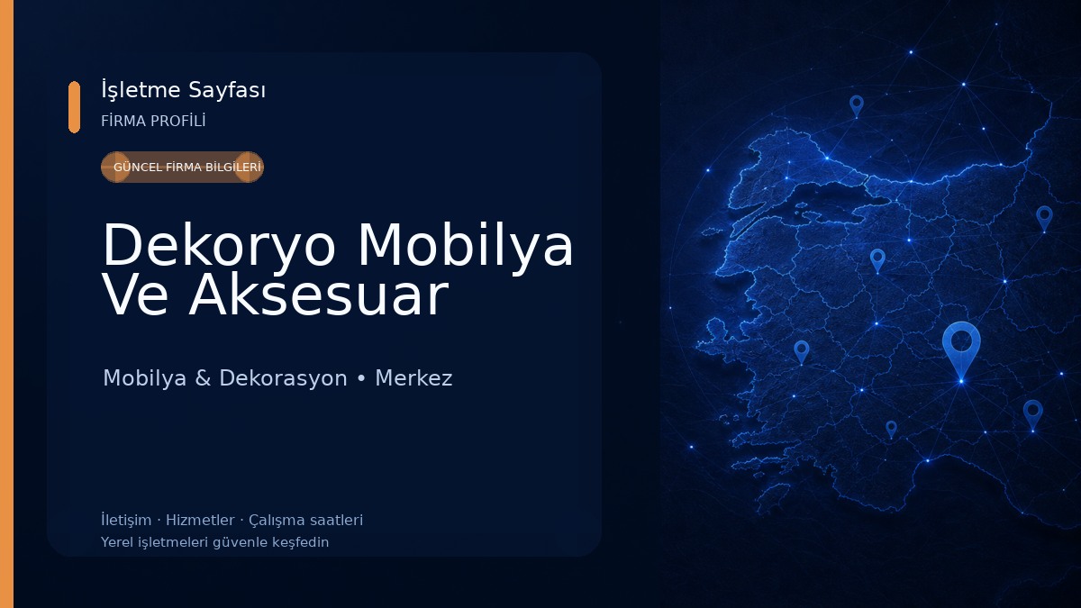 Dekoryo Mobilya Ve Aksesuar