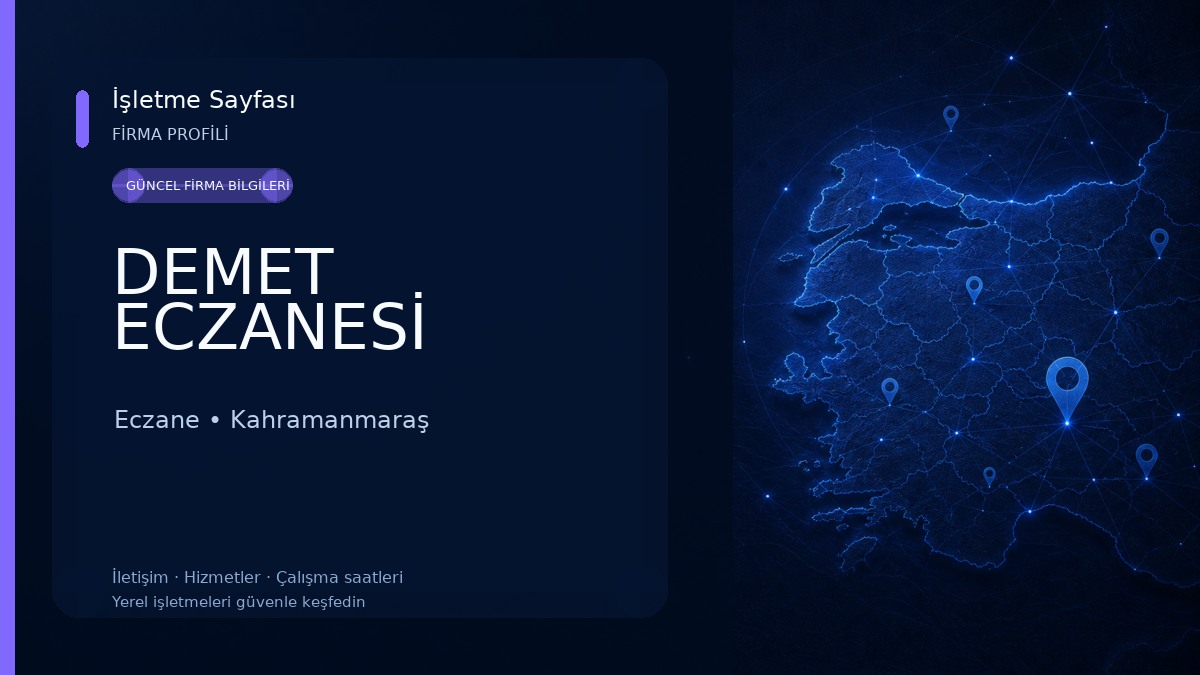 DEMET ECZANESİ