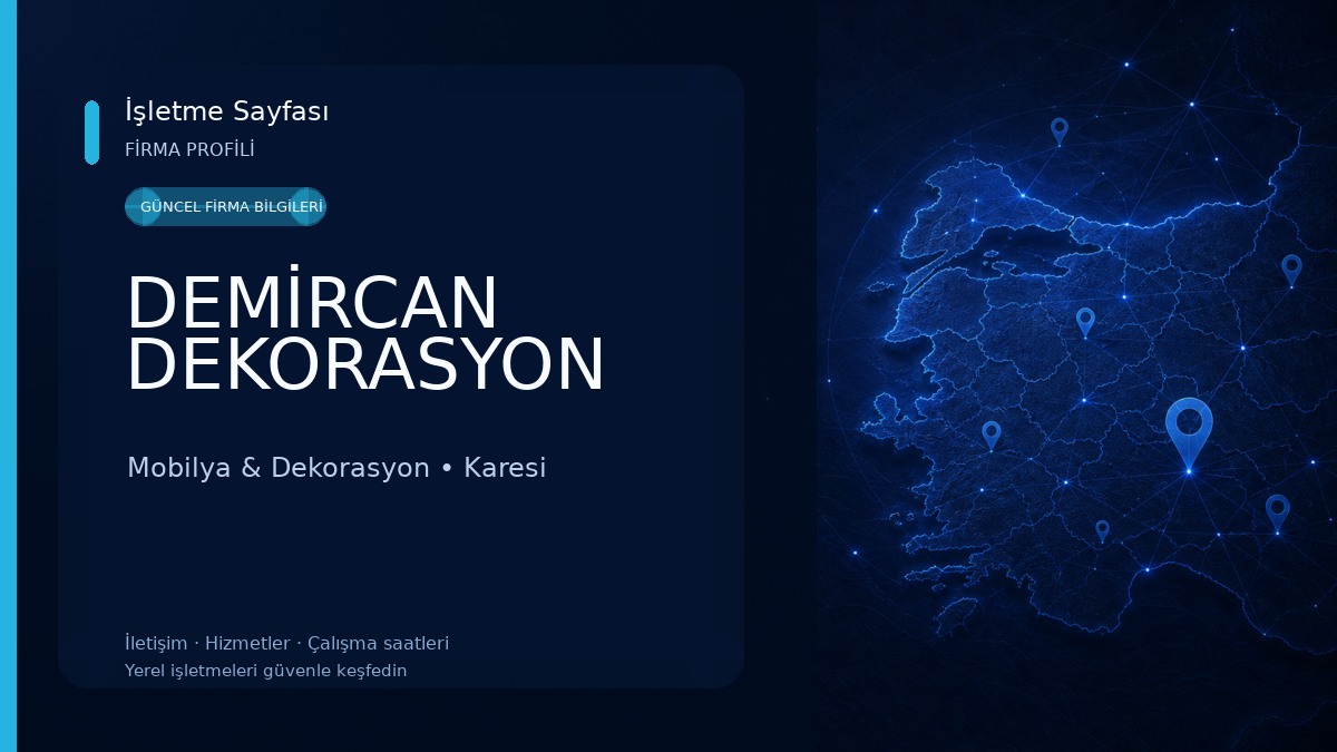 DEMİRCAN DEKORASYON Mobilya & Dekorasyon