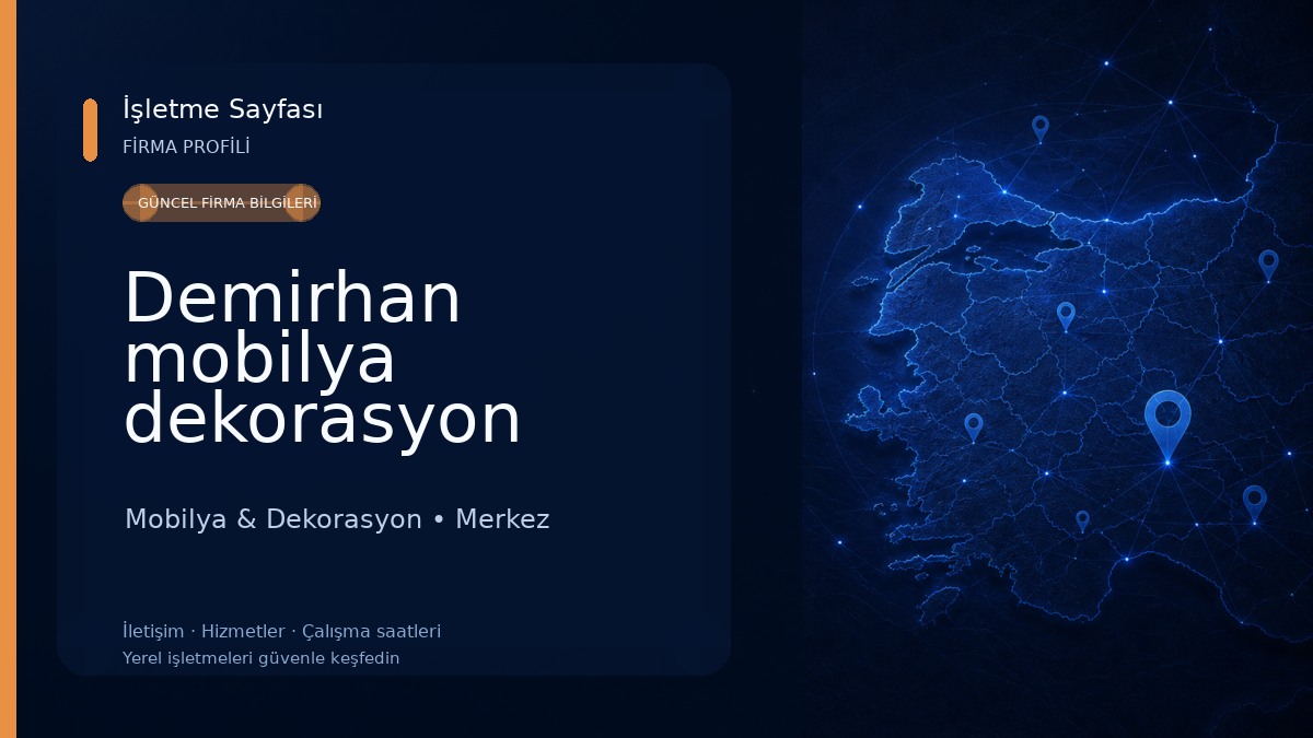 Demirhan mobilya dekorasyon