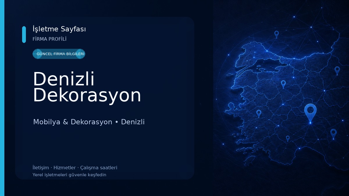 Denizli Dekorasyon