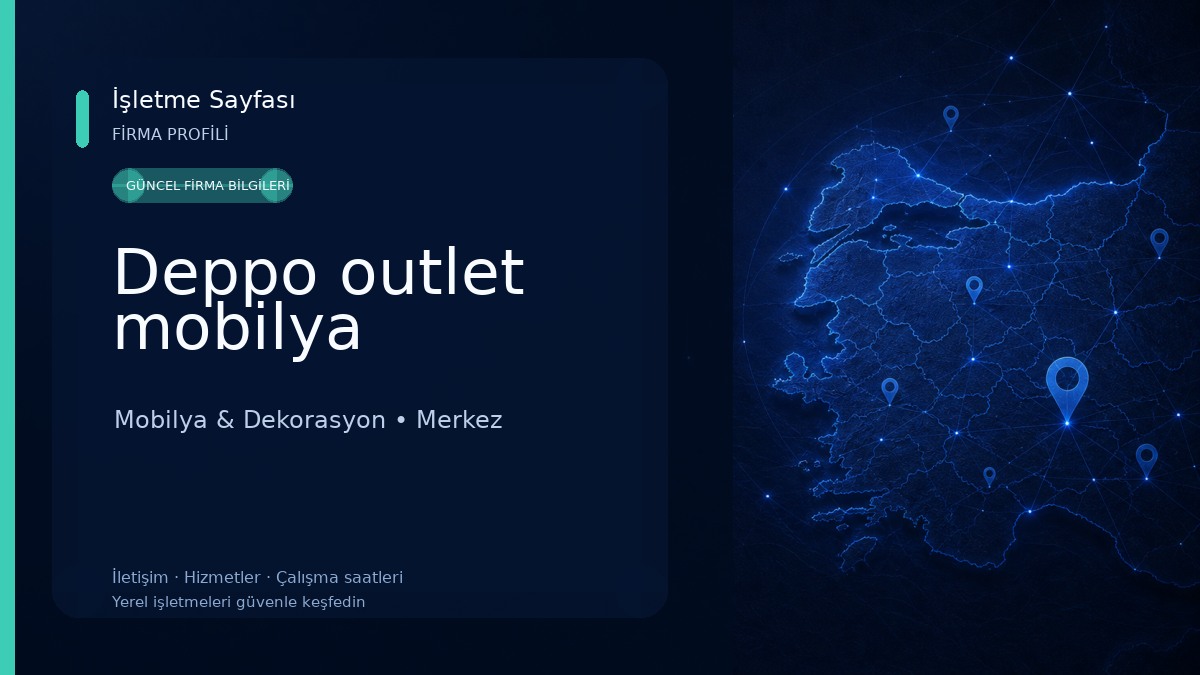 Deppo outlet mobilya