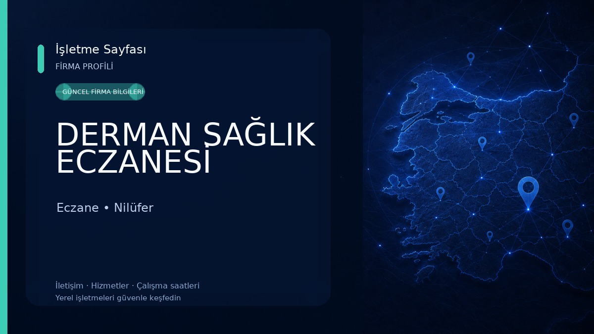 DERMAN SAĞLIK ECZANESİ Eczane