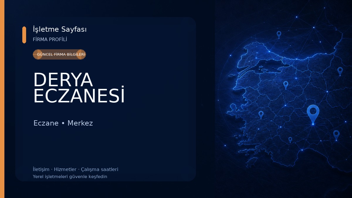 DERYA ECZANESİ Eczane