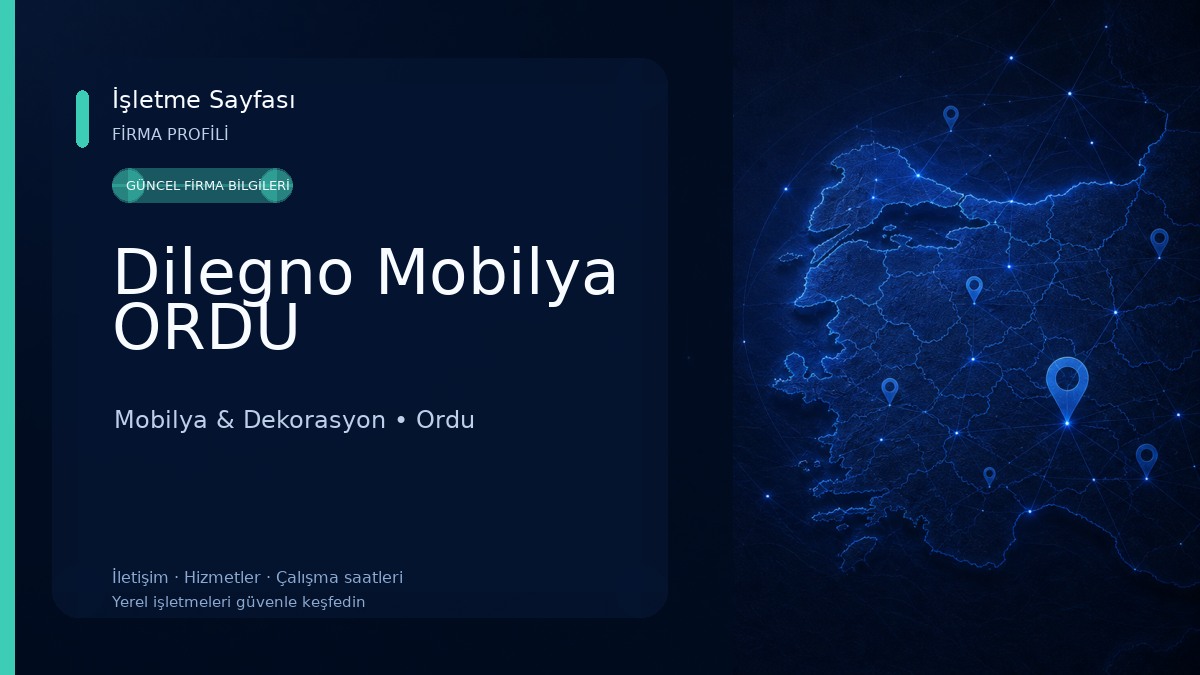Dilegno Mobilya ORDU Mobilya & Dekorasyon