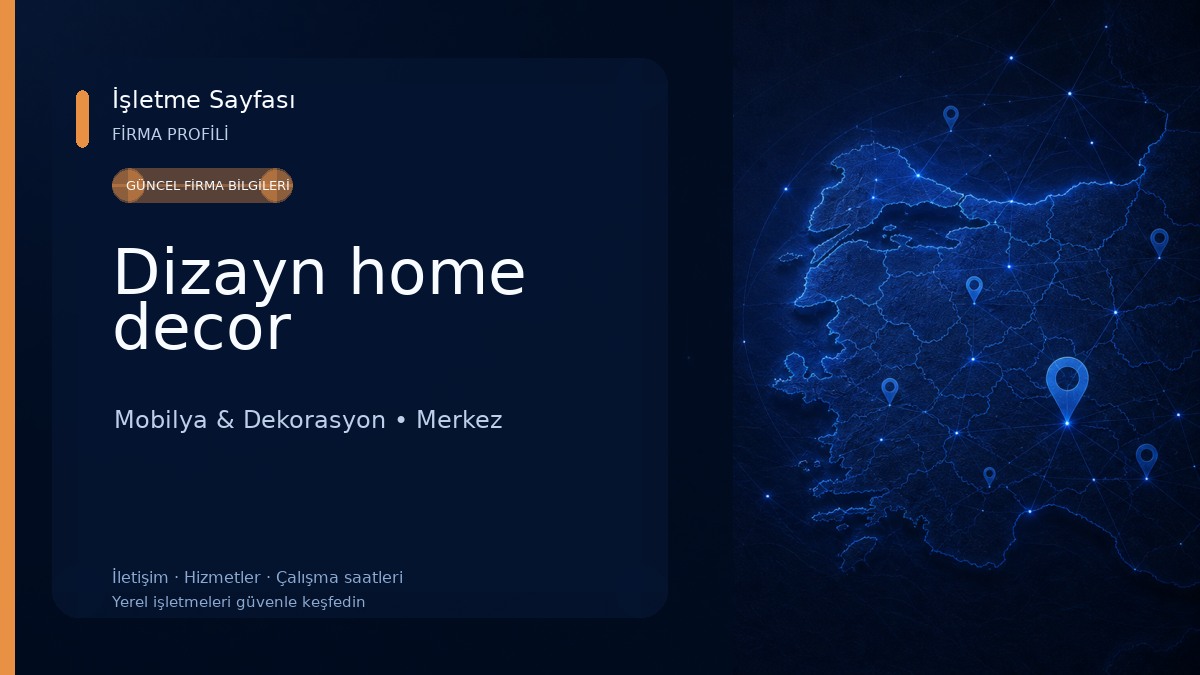Dizayn home decor Mobilya & Dekorasyon