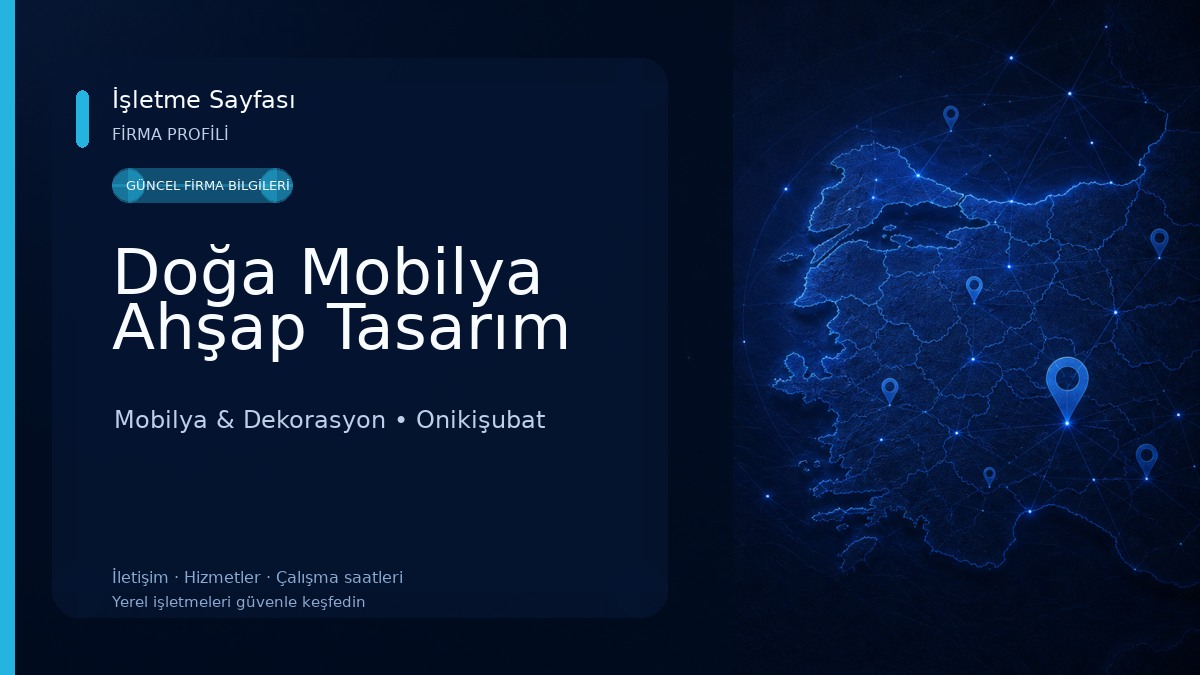 Doğa Mobilya Ahşap Tasarım