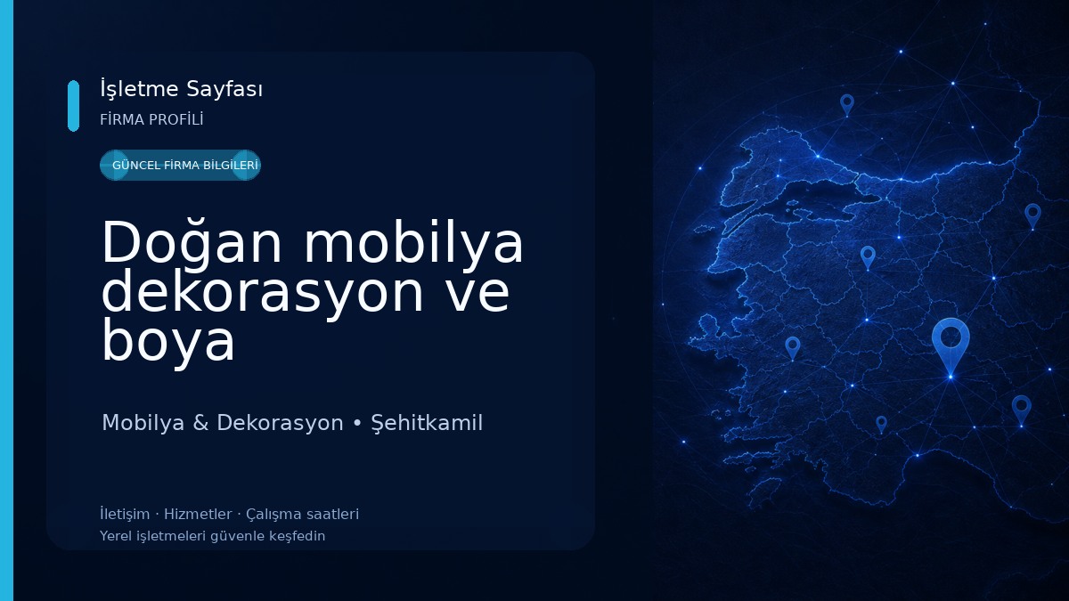 Doğan mobilya dekorasyon ve boya Mobilya & Dekorasyon
